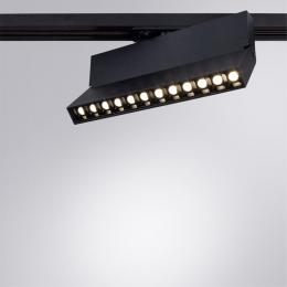 Изображение продукта Трековый светодиодный светильник Arte Lamp Flash A4573PL-1BK 